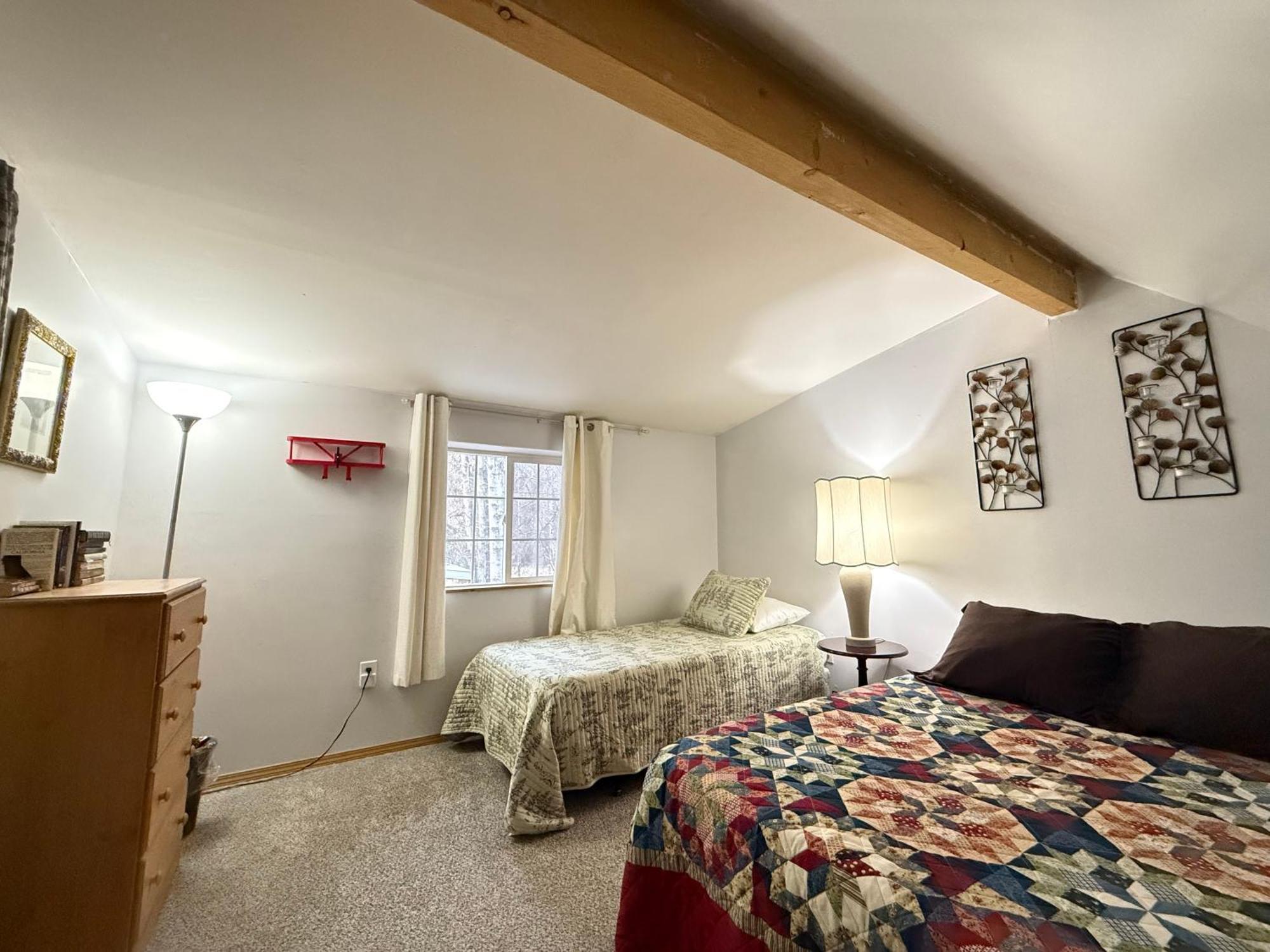 Talkeetna Log Cabin With Hot Tub Unit 2 エクステリア 写真